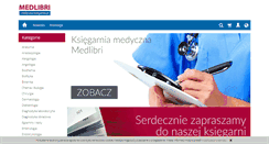 Desktop Screenshot of medyczna-ksiegarnia.pl